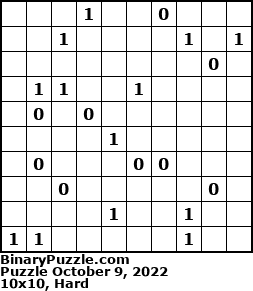 Binary Puzzle