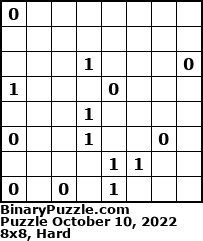 Binary Puzzle