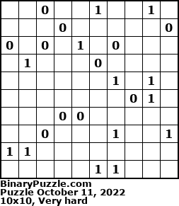 Binary Puzzle