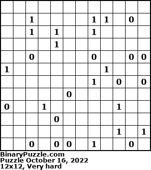 Binary Puzzle