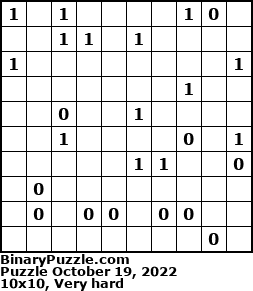 Binary Puzzle