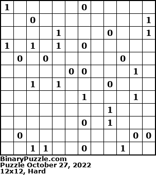 Binary Puzzle