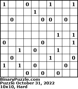Binary Puzzle