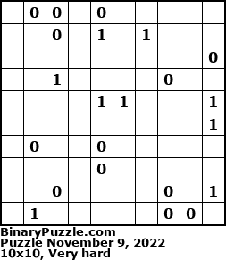 Binary Puzzle