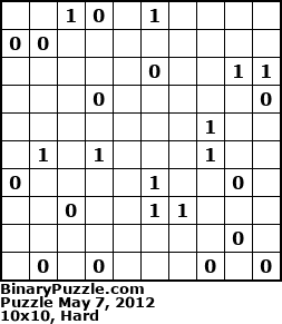 Binary Puzzle