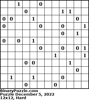 Binary Puzzle