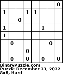 Binary Puzzle