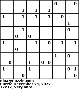 Binary Puzzle
