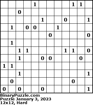 Binary Puzzle