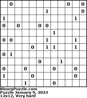Binary Puzzle