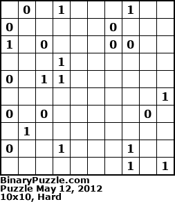 Binary Puzzle