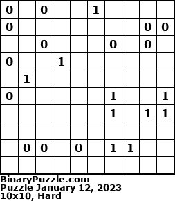 Binary Puzzle