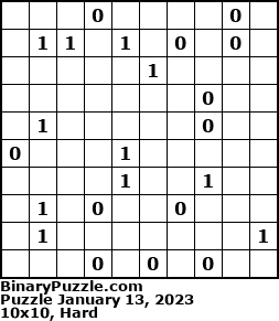 Binary Puzzle