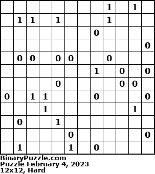 Binary Puzzle
