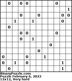 Binary Puzzle