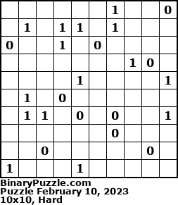 Binary Puzzle