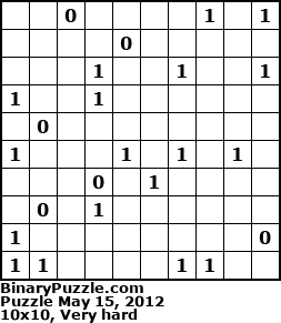 Binary Puzzle