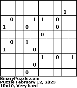 Binary Puzzle