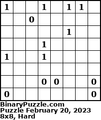 Binary Puzzle