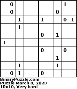 Binary Puzzle