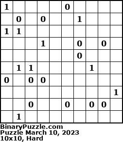Binary Puzzle