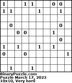 Binary Puzzle