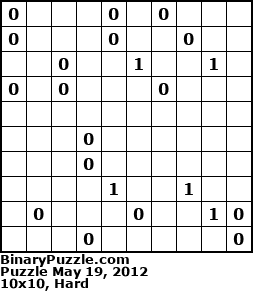Binary Puzzle