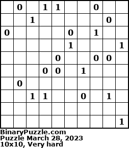 Binary Puzzle