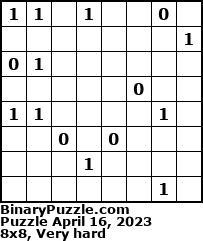 Binary Puzzle
