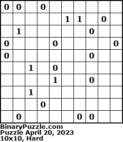 Binary Puzzle