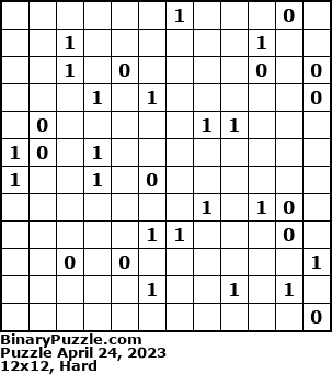 Binary Puzzle