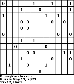 Binary Puzzle