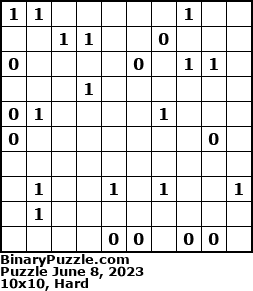 Binary Puzzle