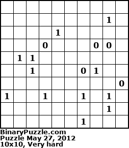 Binary Puzzle