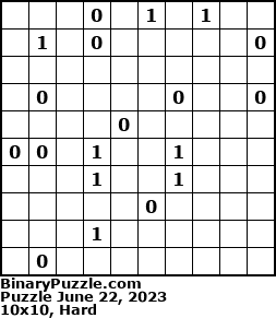 Binary Puzzle