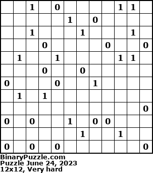 Binary Puzzle