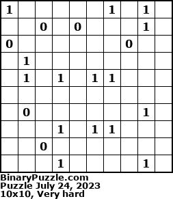Binary Puzzle
