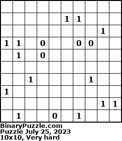 Binary Puzzle