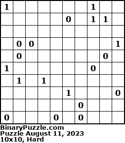 Binary Puzzle