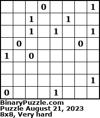 Binary Puzzle