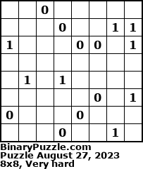 Binary Puzzle