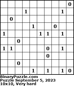Binary Puzzle