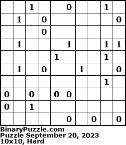 Binary Puzzle