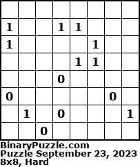Binary Puzzle