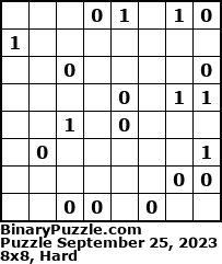 Binary Puzzle