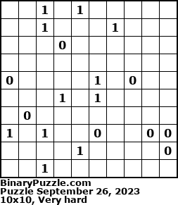 Binary Puzzle