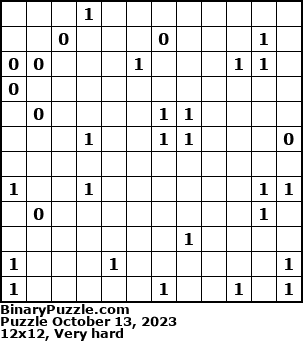 Binary Puzzle