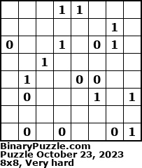 Binary Puzzle