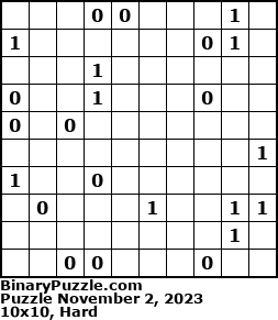 Binary Puzzle