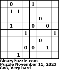 Binary Puzzle